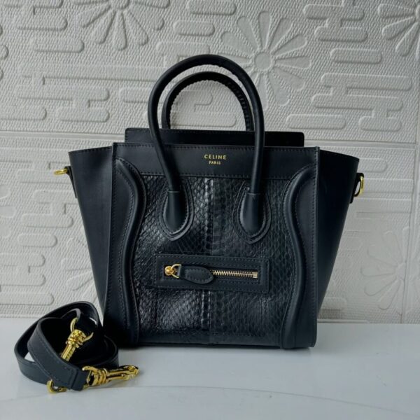 Celine Micro Luggage Tote Bag