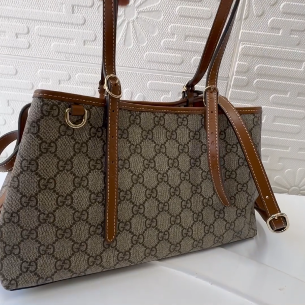 Gucci GG Emblem Small Tote Bag