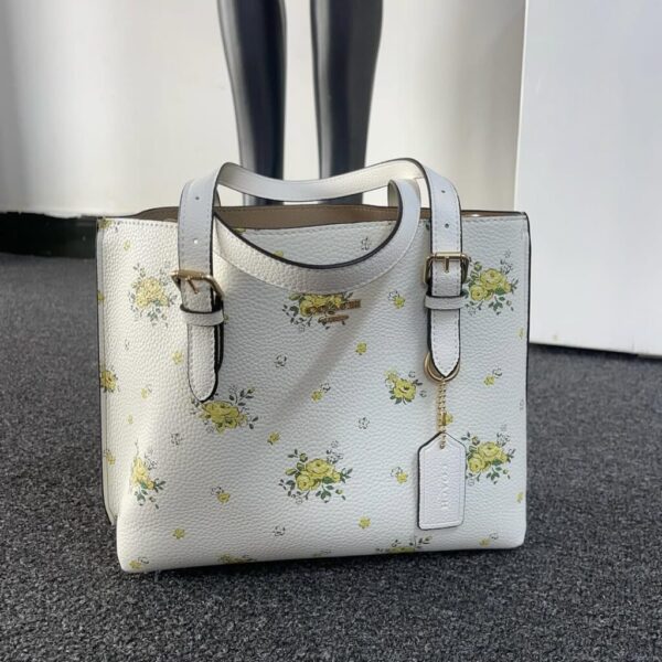 Coach Mollie Tote Bag 25 with Floral Print