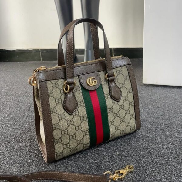 Gucci Ophidia Gg Supreme Canvas Tote Bag