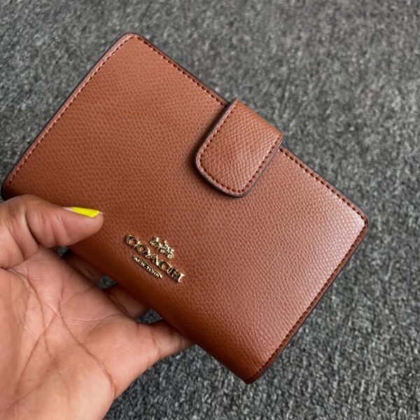 Coach Medium Corner Zip Wallet