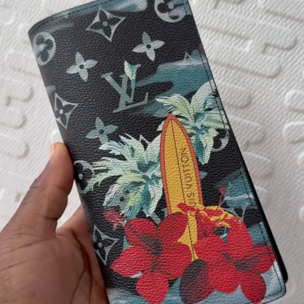 Louis Vuitton Limited Edition Monogram Tropical Zippy Wallet