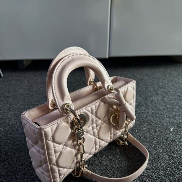 Dior Small Lady D-Joy Bag in Powder Pink